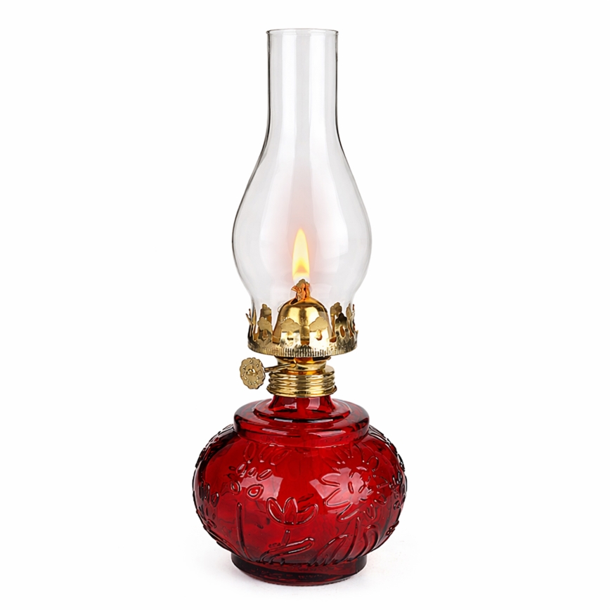 Brilagi - Lampa naftowa MERLIN czerwona
