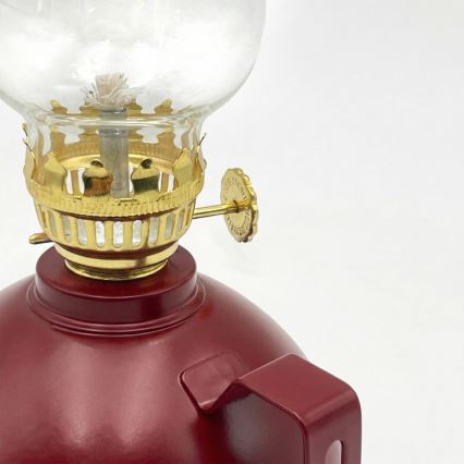 Brilagi - Lampa naftowa MERLIN czerwona