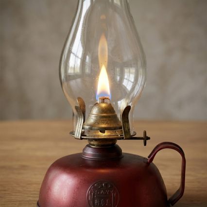 Brilagi - Lampa naftowa MERLIN czerwona