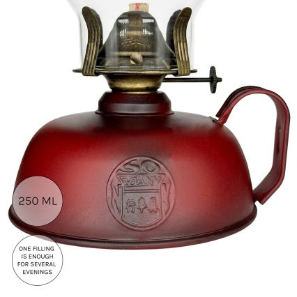 Brilagi - Lampa naftowa MERLIN czerwona