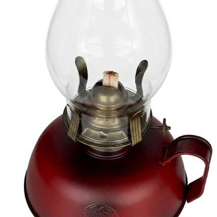 Brilagi - Lampa naftowa MERLIN czerwona