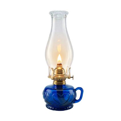 BRILAGI - Lampa naftowa MERLIN niebieska