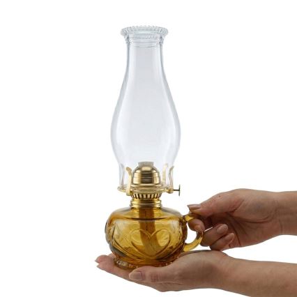 BRILAGI - Lampa naftowa MERLIN pomarańczowa
