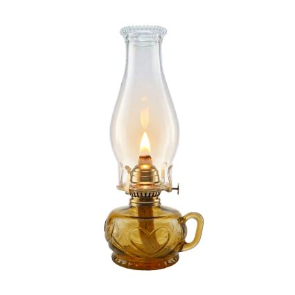 BRILAGI - Lampa naftowa MERLIN pomarańczowa
