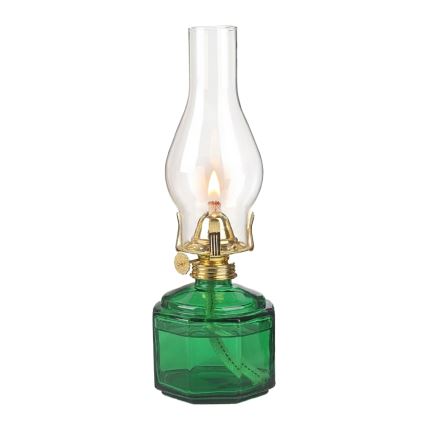 Brilagi - Lampa naftowa MERLIN zielona