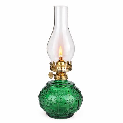 Brilagi - Lampa naftowa MERLIN zielona