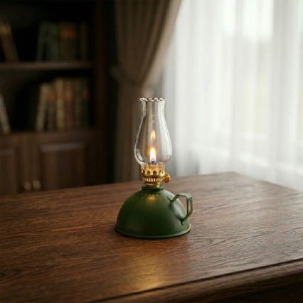 Brilagi - Lampa naftowa MERLIN zielona