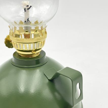 Brilagi - Lampa naftowa MERLIN zielona
