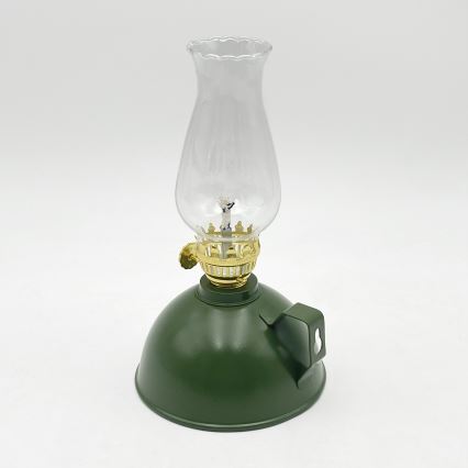 Brilagi - Lampa naftowa MERLIN zielona