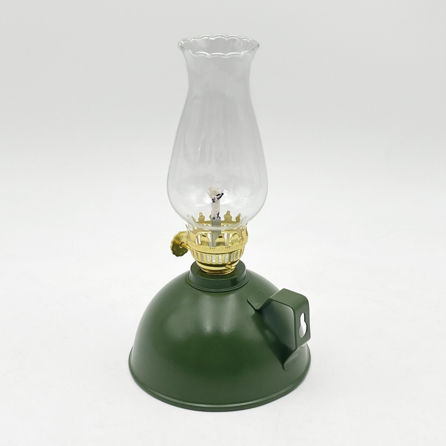 Brilagi - Lampa naftowa MERLIN zielona