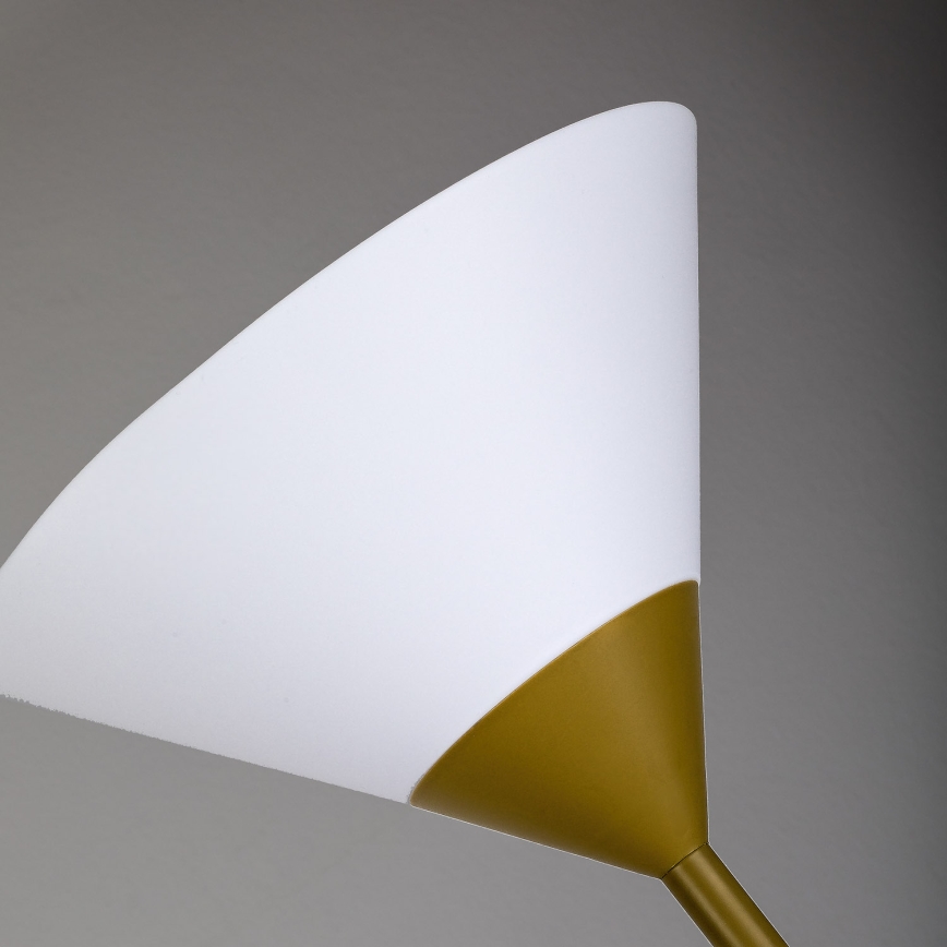 Brilagi - Lampa podłogowa ARIANA 1xE27/100W/230V + 1xE14/25W złota