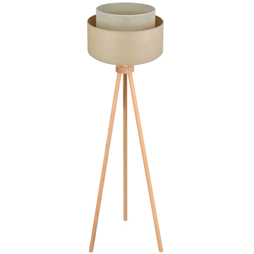 Brilagi - Lampa podłogowa ARIZONA BOHO 1xE27/15W/230V beżowa