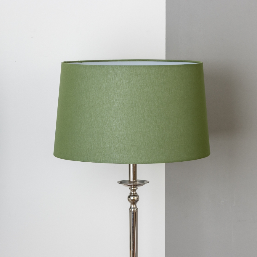 Brilagi - Lampa podłogowa LED CERIA 1xE27/60W/230V śr. 45 cm, chrom błyszczący / zielony