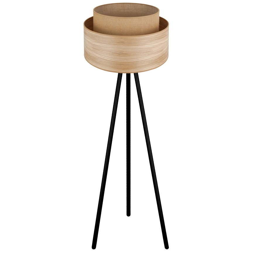 Brilagi - Lampa podłogowa MONTANA BOHO 1xE27/15W/230V brązowe/czarne