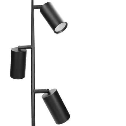 Brilagi - Lampa podłogowa SELE 3xGU10/30W/230V czarny