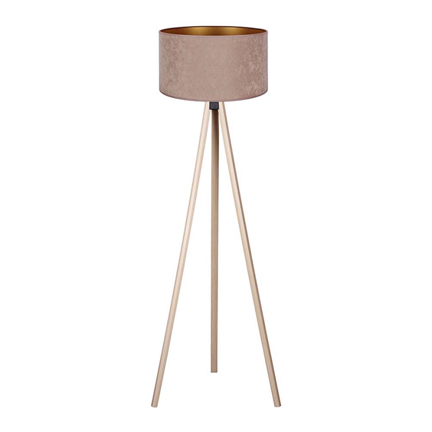 Brilagi - Lampa podłogowa VELVET 1xE27/60W/230V beżowy