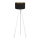 Brilagi - Lampa podłogowa VELVET 1xE27/60W/230V biały/czarny