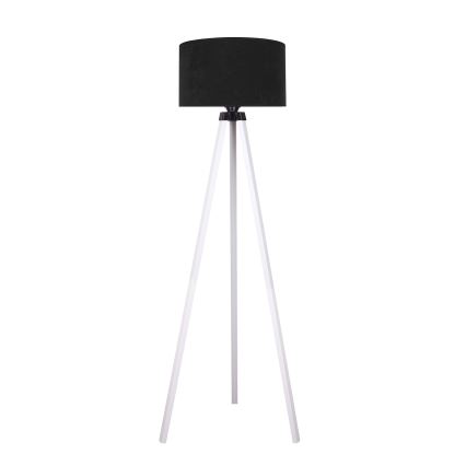 Brilagi - Lampa podłogowa VELVET 1xE27/60W/230V biały/czarny