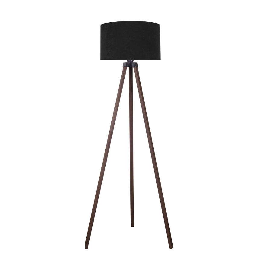 Brilagi - Lampa podłogowa VELVET 1xE27/60W/230V brązowy/czarny
