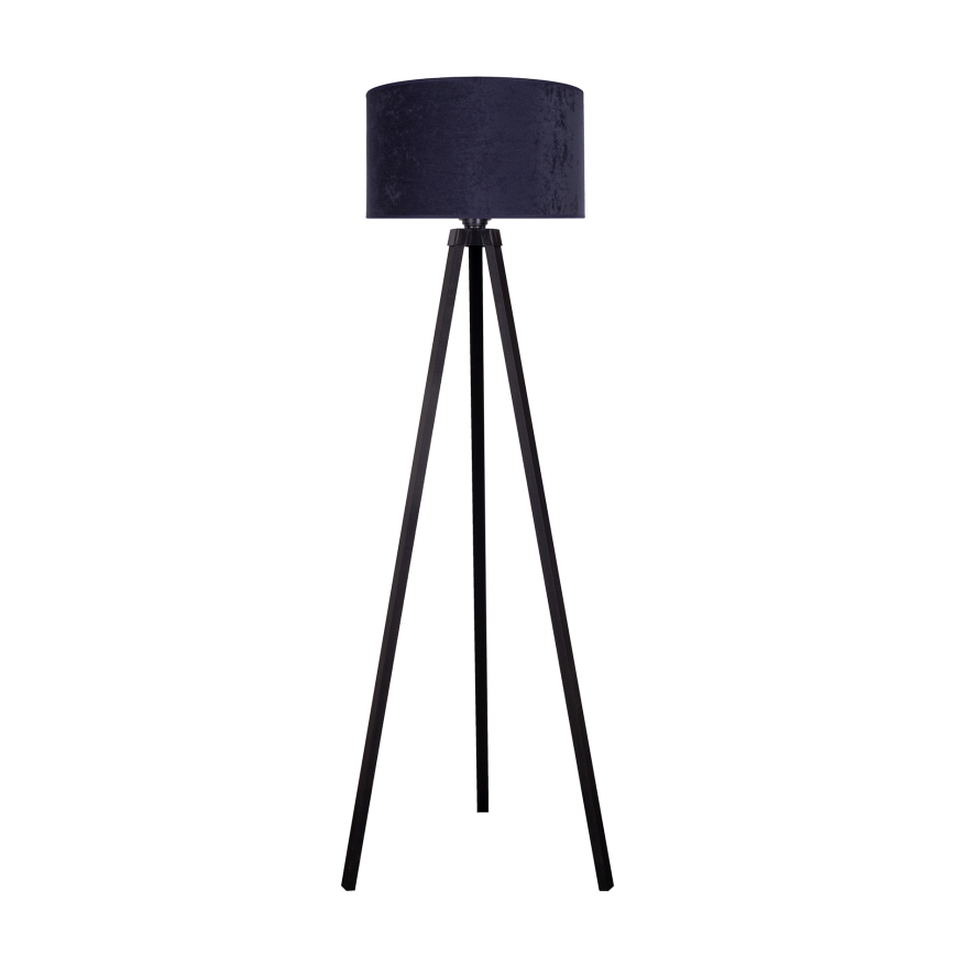 Brilagi - Lampa podłogowa VELVET 1xE27/60W/230V czarny/niebieski