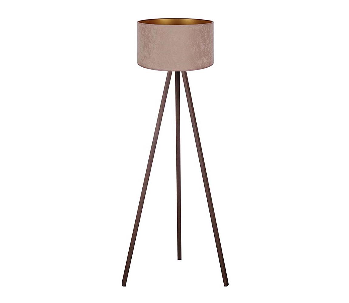 Brilagi - Lampa podłogowa VELVET 1xE27/60W/230V brązowy/beżowy