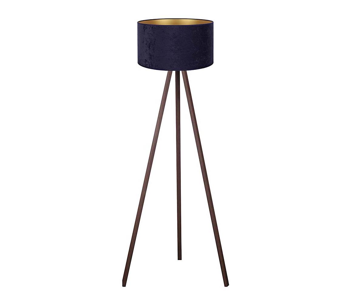 Brilagi - Lampa podłogowa VELVET 1xE27/60W/230V brązowy/niebieski