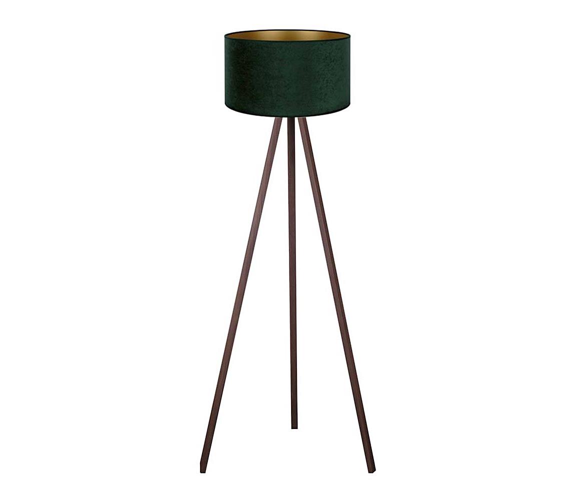 Brilagi - Lampa podłogowa VELVET 1xE27/60W/230V brązowy/zielony