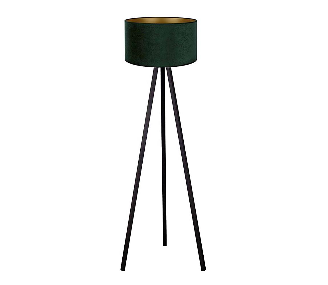 Brilagi - Lampa podłogowa VELVET 1xE27/60W/230V czarny/zielony