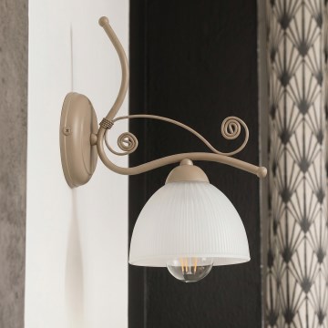 Brilagi - Lampa ścienna ANTICO MODERN 1xE27/60W/230V beżowa
