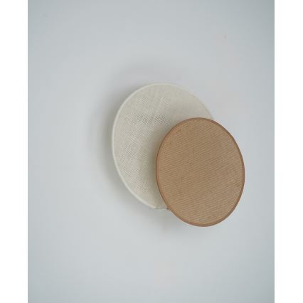 Brilagi - Kinkiet CIRCLES 1xE27/15W/230V 35x32 cm beżowy/kremowy