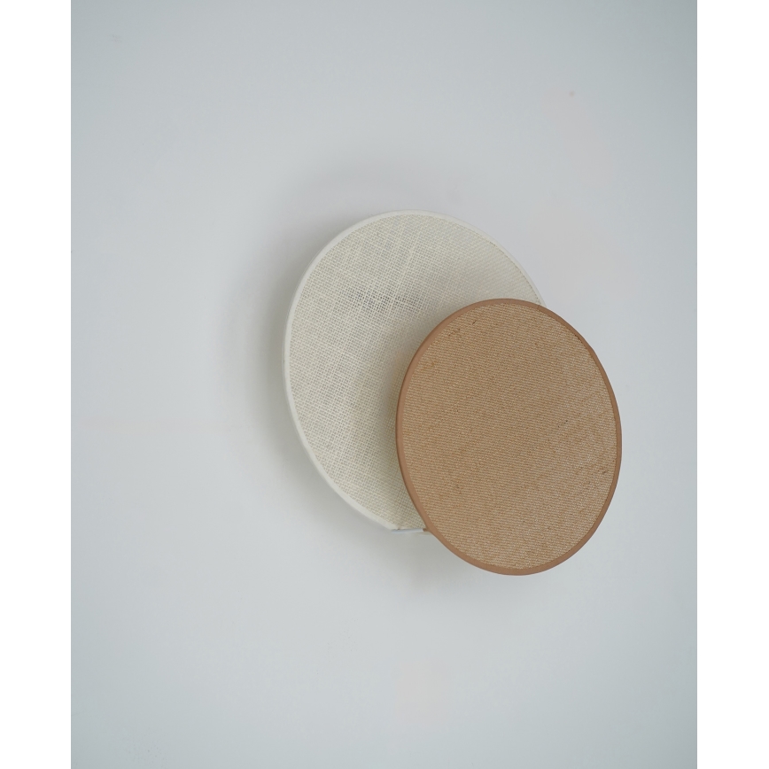 Brilagi - Kinkiet CIRCLES 1xE27/15W/230V 35x32 cm beżowy/kremowy
