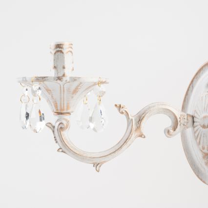 BRILAGI - Lampa ścienna CLASSIC 2xE14/10W/230V kremowa/patyna