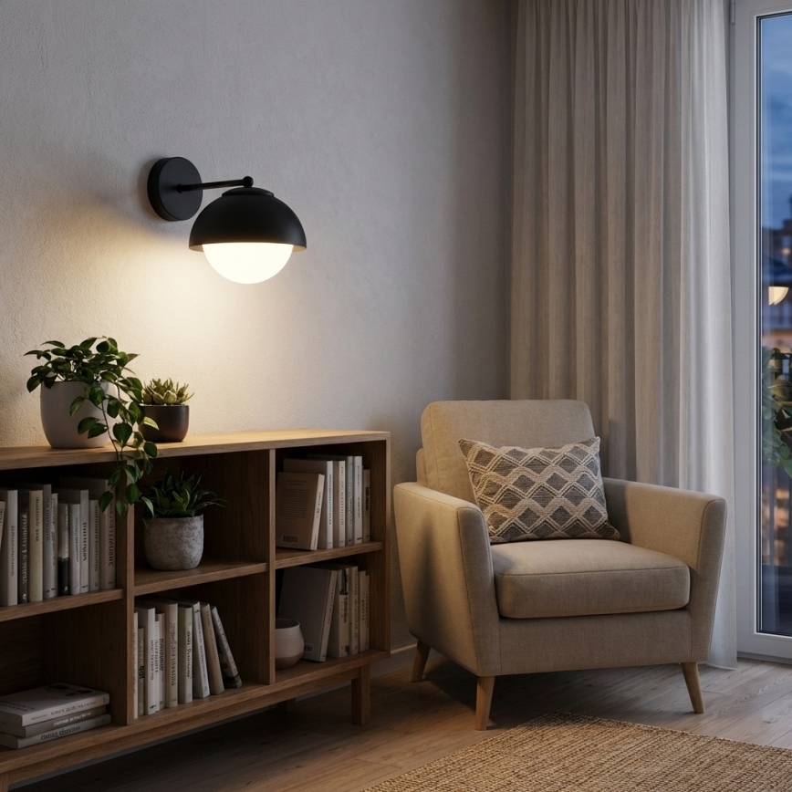 BRILAGI - Lampa ścienna COSMO 1xE27/60W/230V czarna