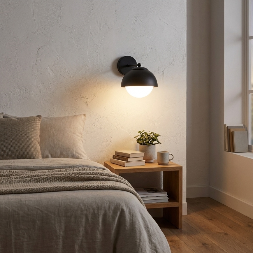 BRILAGI - Lampa ścienna COSMO 1xE27/60W/230V czarna
