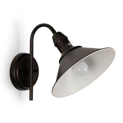 BRILAGI - Lampa ścienna FORGE 1xE27/60W/230V czarna