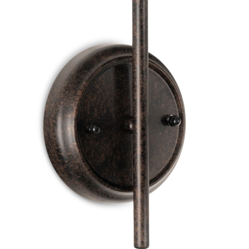 BRILAGI - Lampa ścienna FORGE 1xE27/60W/230V czarna