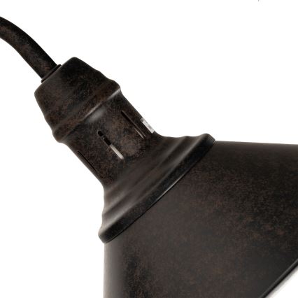 BRILAGI - Lampa ścienna FORGE 1xE27/60W/230V czarna