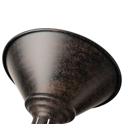 BRILAGI - Lampa ścienna FORGE 1xE27/60W/230V czarna