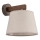 Brilagi - Lampa ścienna LATTE 1xE27/60W/230V sosna/beżowa