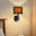 Brilagi - Lampa ścienna LED DAYA 1xE14/40W/230V + LED/3W czarna