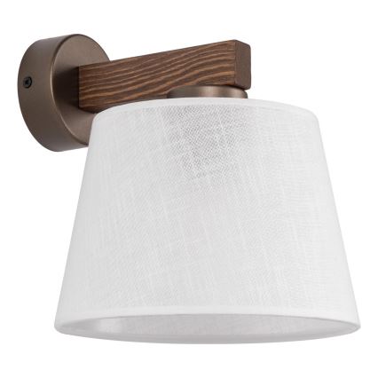 BRILAGI - Lampa ścienna LED LATTE 1xE27/15W/230V sosna/biała