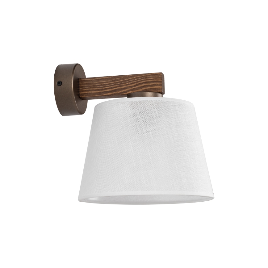 BRILAGI - Lampa ścienna LED LATTE 1xE27/15W/230V sosna/biała