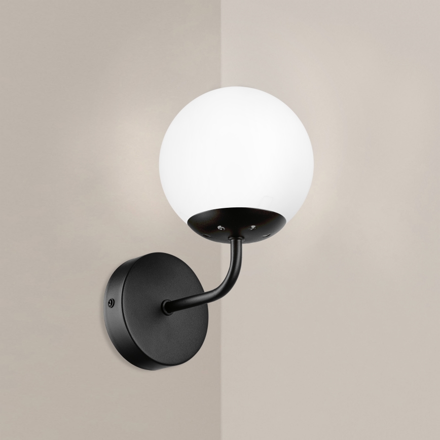 Brilagi - Lampa ścienna MALIVA 1xE14/15W/230V czarna/biała