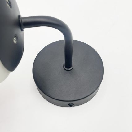 Brilagi - Lampa ścienna MALIVA 1xE14/15W/230V czarna/biała