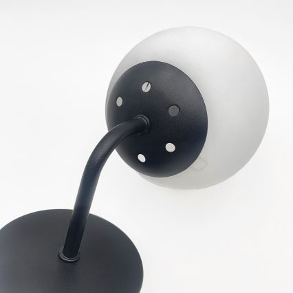 Brilagi - Lampa ścienna MALIVA 1xE14/15W/230V czarna/biała