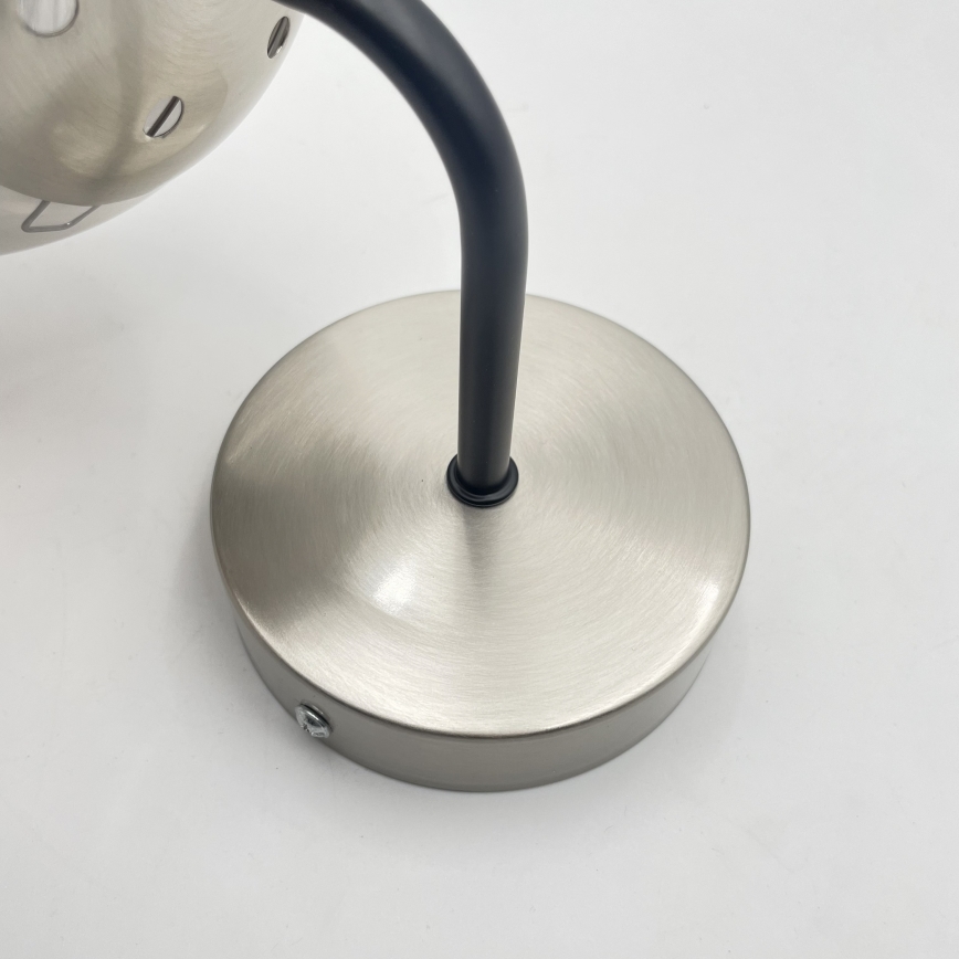 Brilagi - Lampa ścienna MALIVA 1xE14/15W/230V matowy chrom/przydymione szkło