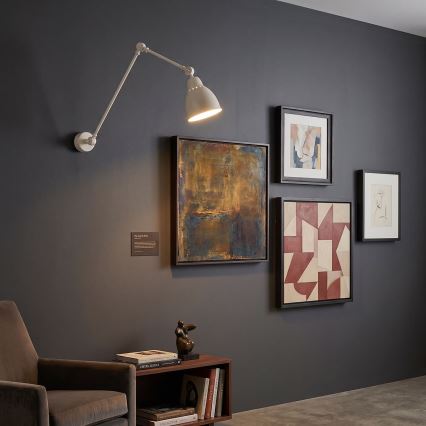BRILAGI - Lampa ścienna QUILL 1xE27/40W/230V 83 cm biała