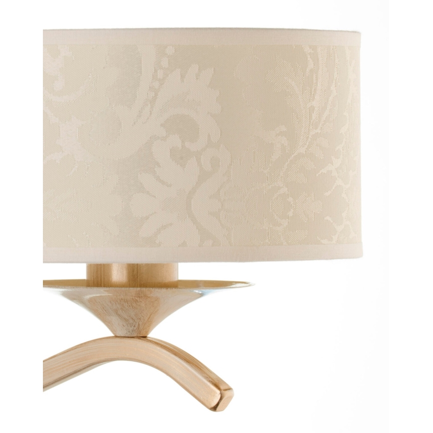 Brilagi - Lampa ścienna SAPHIRE 1xE27/15W/230V kremowa/złota/patina