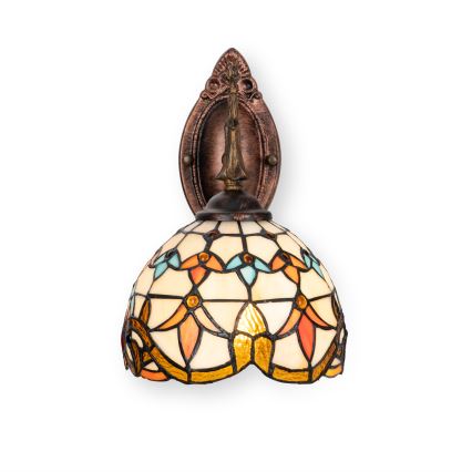 Brilagi - Lampa ścienna Tiffany witrażowa MIRABELLA 1xE14/40W/230V