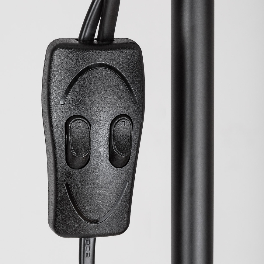 Brilagi - Lampa stojąca ARIANA 1xE27/100W/230V + 1xE14/25W czarna